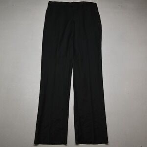 NEW Bespoke 36x38 Gray Birdesye 100% Wool Flat Front Straight Dress Mens Pants